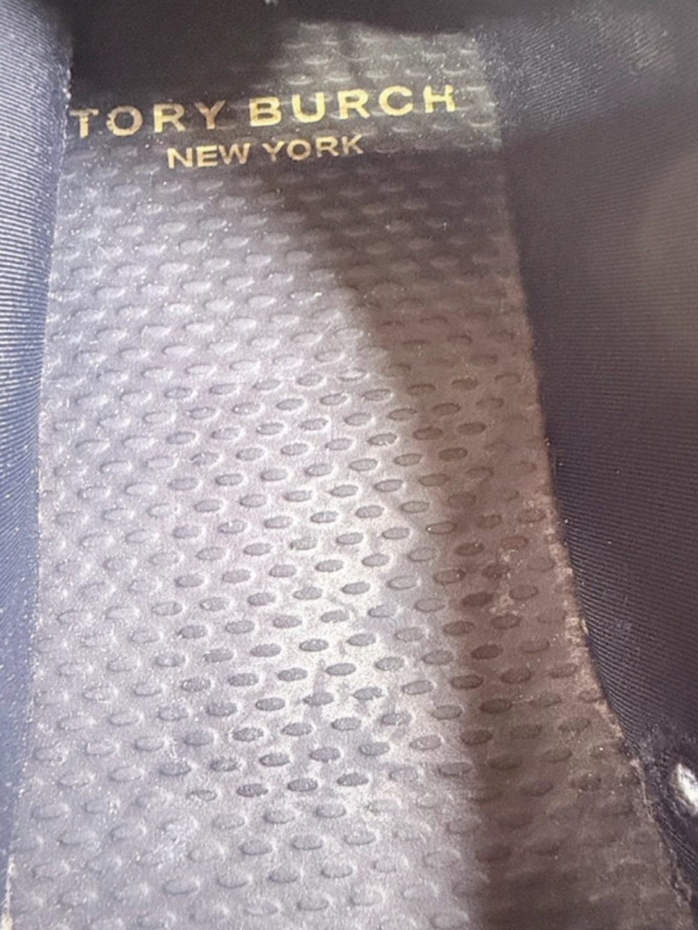 Tory Burch Water Espadrille collab with Sea Star Beachwear, Navy/New Ivory. - Picture 5 of 8